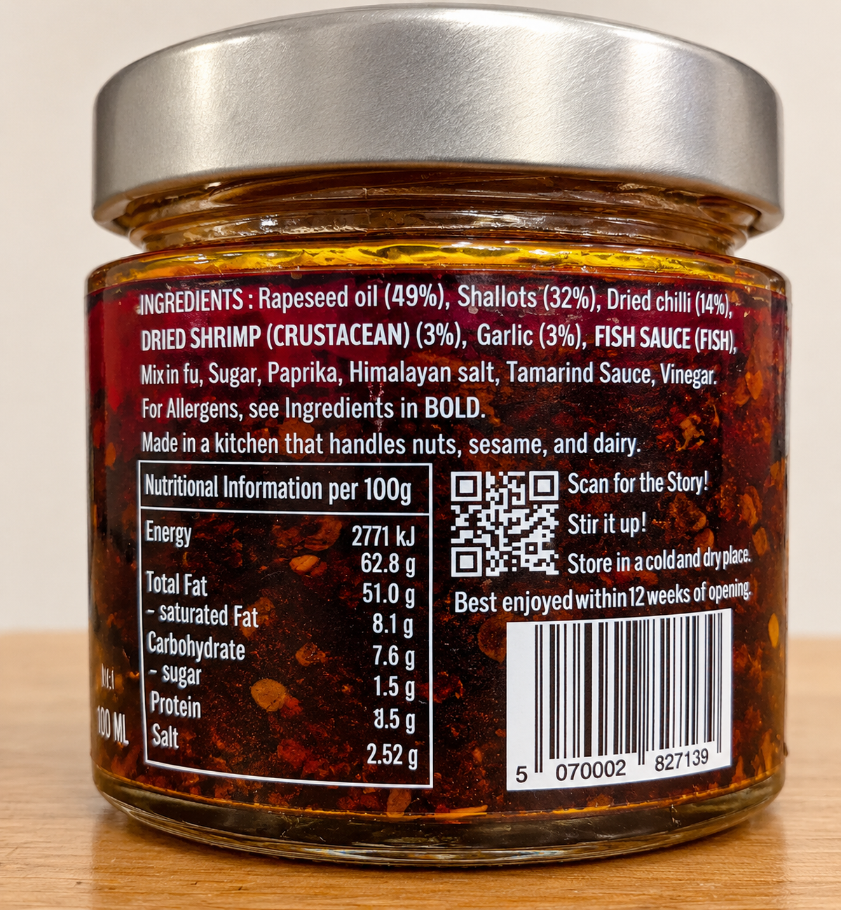 Aromatic Shrimpy Chilli Oil 190ml