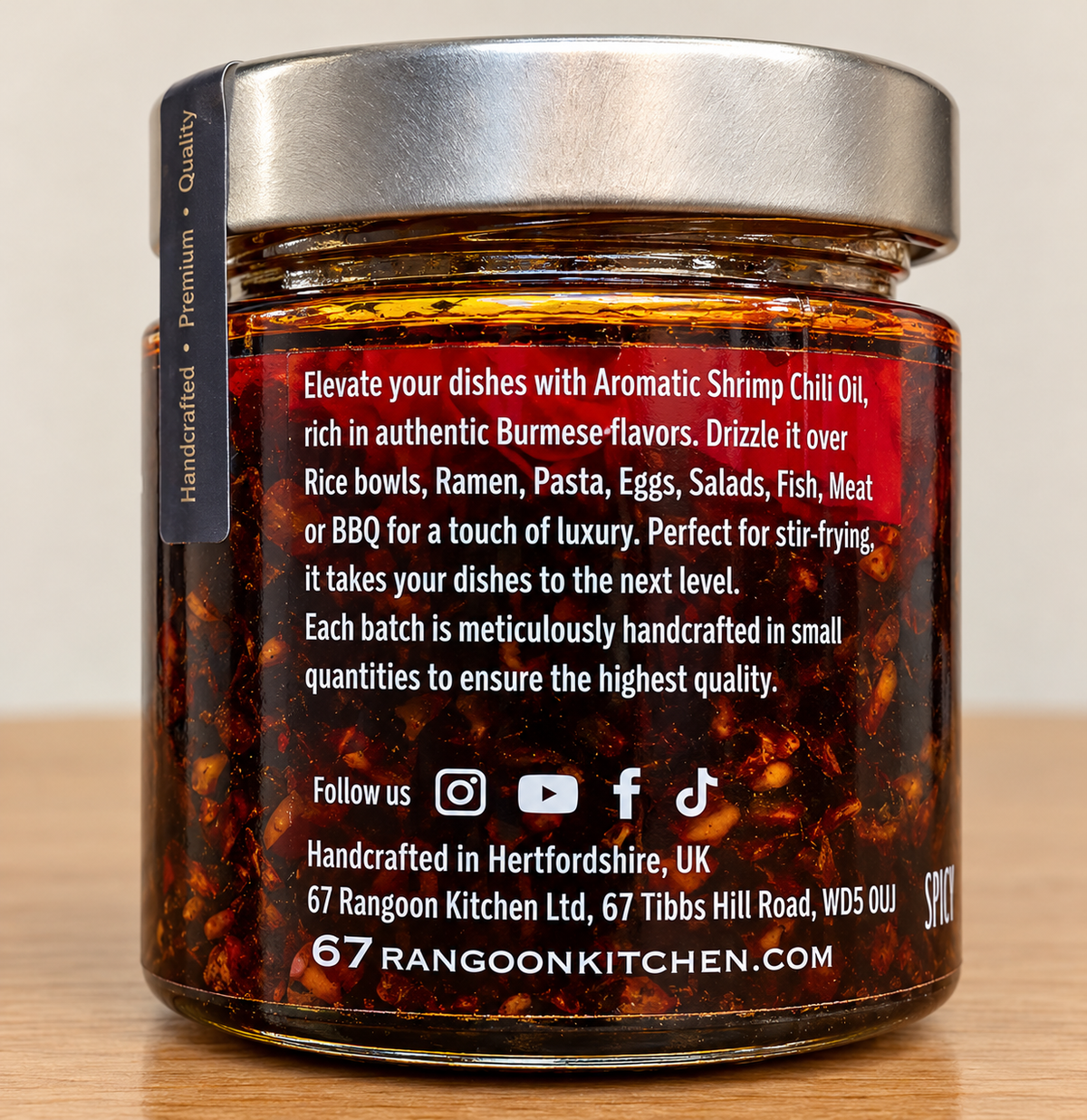 Aromatic Shrimpy Chilli Oil 190ml